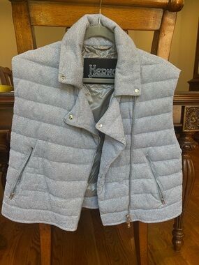 Herno Silver Metallic Vest